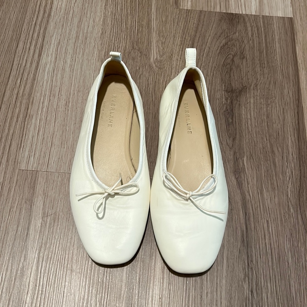 EVERLANE Italian Leather Ballet Flats